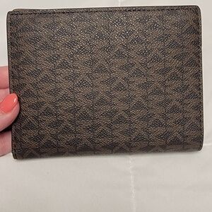 Michael Kors Brown Passport Holder